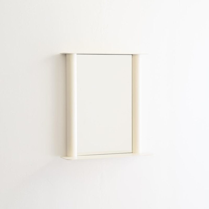 Pipeline Small Mirror by Nicholai Wiig-Hansen, White