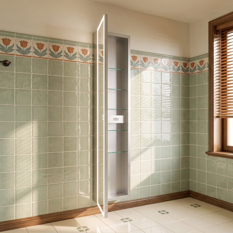 Surface and Recessed Medicine Cabinet