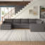 Canapé modulaire rembourré 3 pièces Cecelia-168538830-216534203