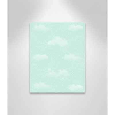 Art unique de nuages scintillants
