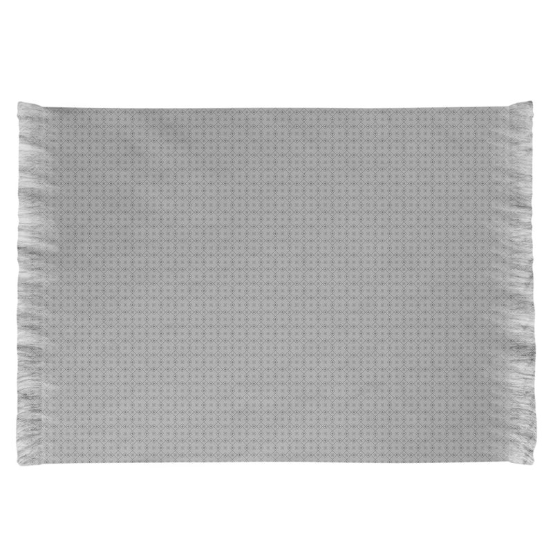 Napperon gris Tapis décoratif, non
