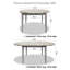 Chatham Extendable Round Solid Wood Top Dining Table-20779564