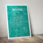 Beijing City Map - No Frame Print-323572870