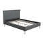 Donalsonville UK Double - DE 135 X 190 Cm Metal Bed-419901880