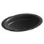 Serif Metal Oval Undermount Bathroom Sink-437468379