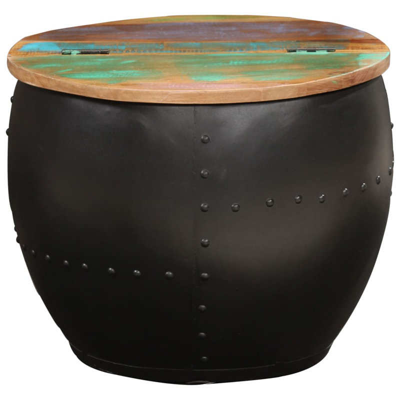 Daniell Solid Wood Solid Coffee Table with Storage