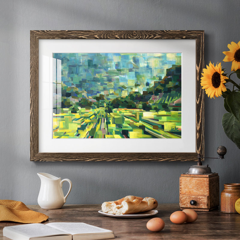 «Summer», reproduction sur toile, Noyer, H 18 po x l 26 po