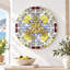 Horloge de bureau 10 po (25 cm) convertible en horloge murale (base amovible)-91536628