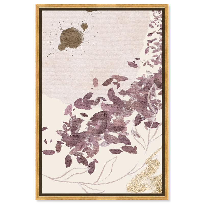 Vineyards, Gold Framed, 16" H x 11" W