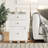 3 Drawer Mobile File Cabinet with 360° Lockable Wheels and Tempered Glass Top, Under-Desk Printer Stand for Home, Office, Fits Letter/A4-1480863910