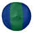 Bleu / Vert