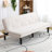 65" Armless Convertible Sofa-114194733