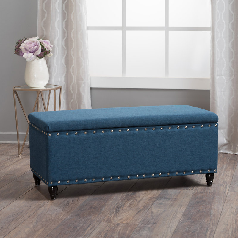OTTOMAN DE RANGEMENT, Marine