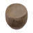 Contemporary Round Backless Stool for Vanity Room – Decorative Accent Stool or Foot Stool for Living Room Décor and Home Decor – Functional Compact Seating and All Purpose Stools – 19", Gold
