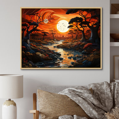 " Riverforest Sunset African Aura "