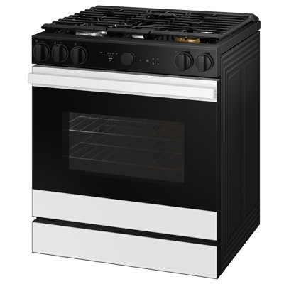 Samsung Bespoke Smart Slide-In Gas Range 6.0 cu. ft. with Smart Oven Camera -  NSG6DB870012AA