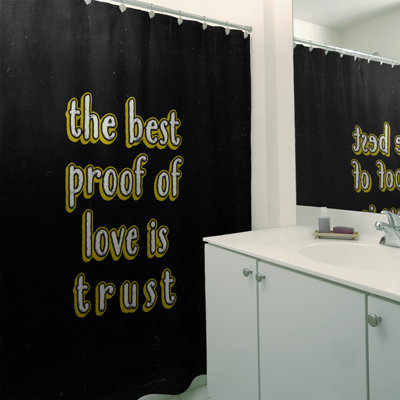 Shower Curtain with Liner Included