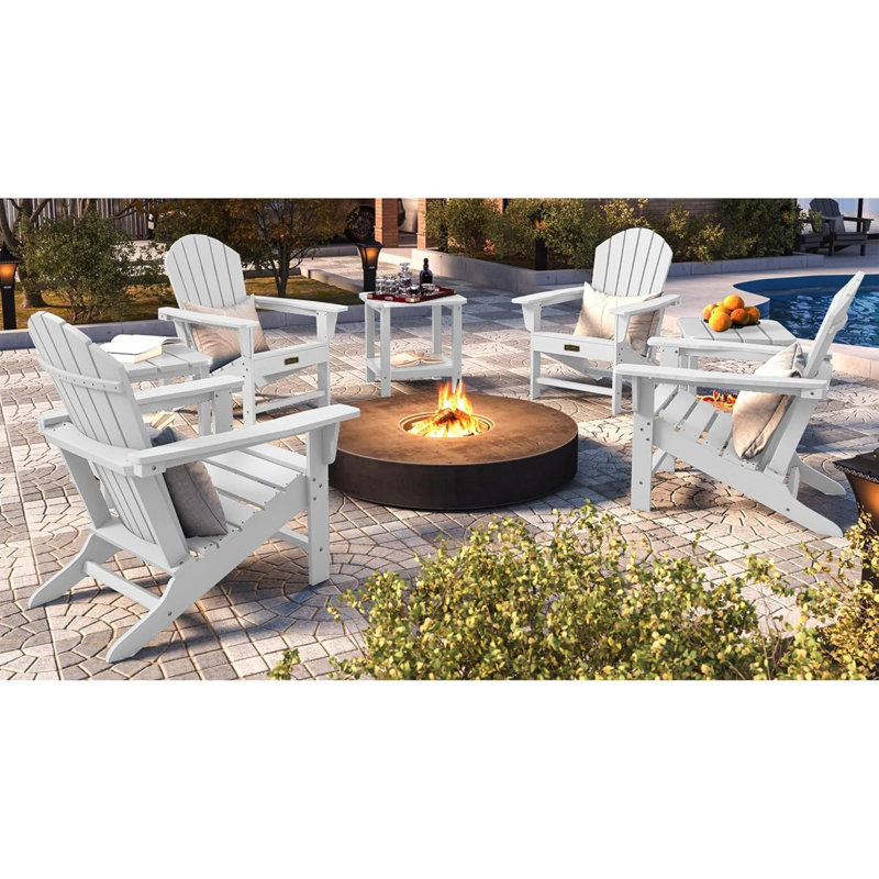 Chaise Adirondack - Chaises Adirondack traditionnelles Chaises d'extérieur haute résistance aux intempéries