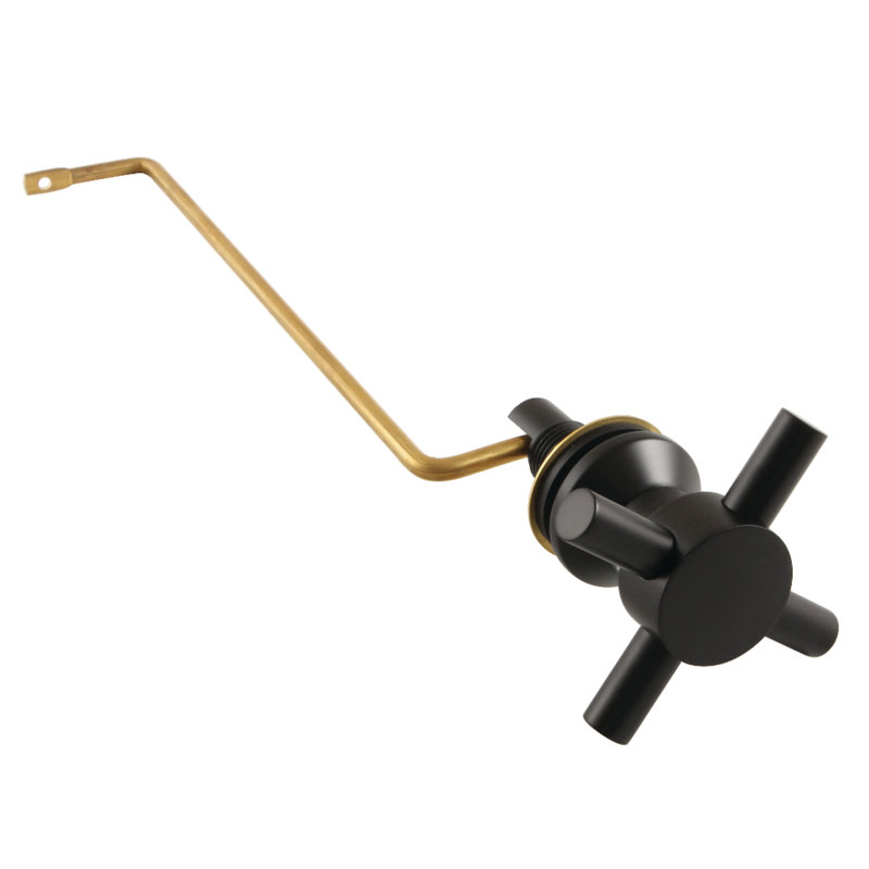 Kingston Brass Concord Side Mount Toilet Tank Lever, Matte Black