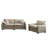 Modern 2/ Piece Sofa Set
