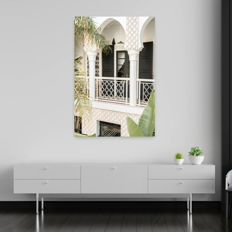 Art mural abstrait contemporain du matin, H 60 po x l 40 po