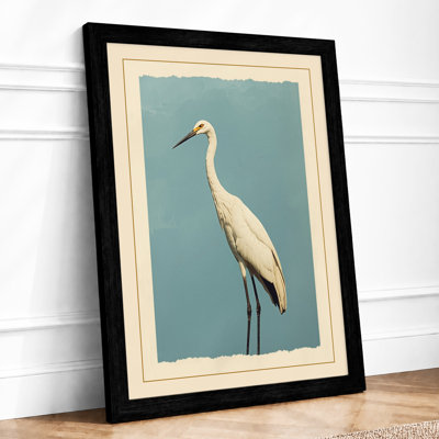 Wading Bird Study Vintage - Print