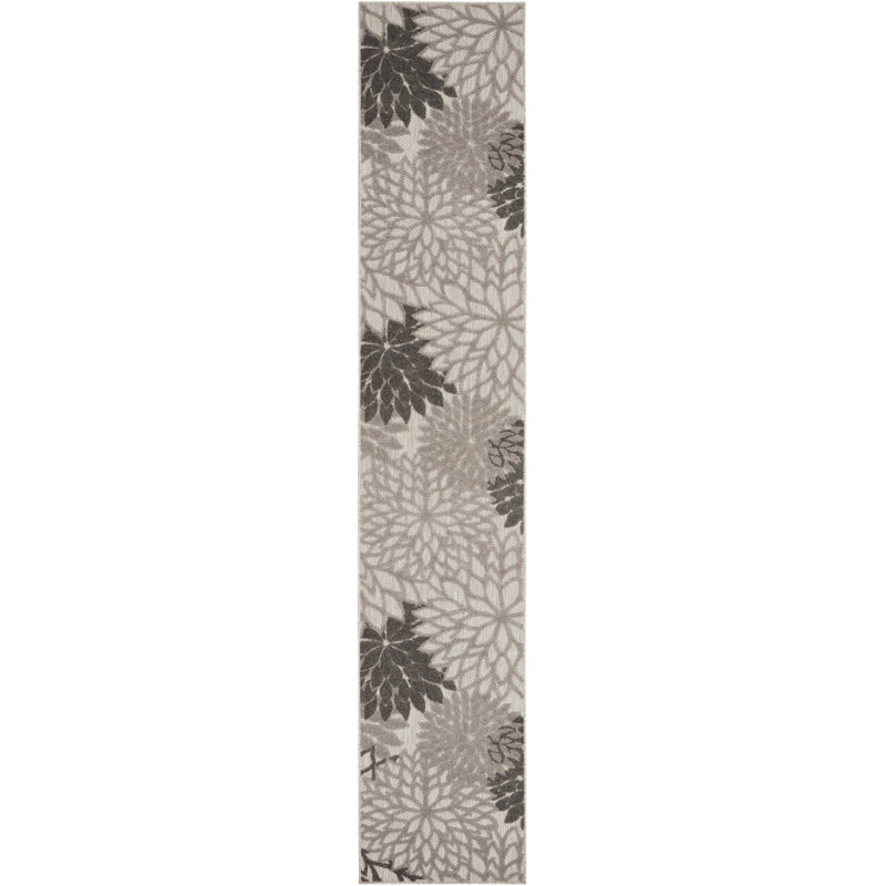 Floral Area Rug, Runner 69 x 366cm