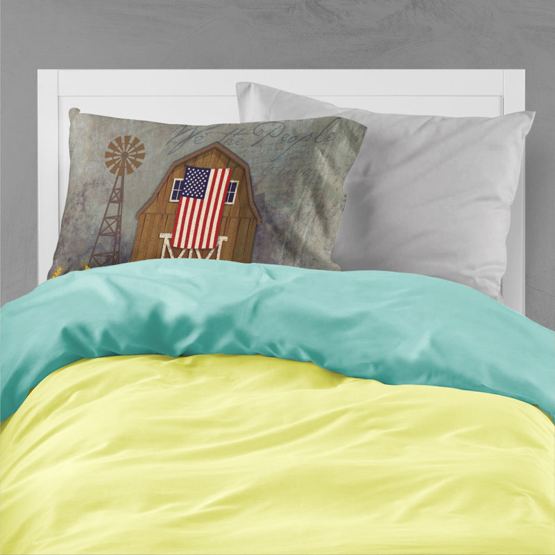 Patriotic Barn Land Microfiber