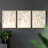 Abstract  Series  CCXXX  -Set Of 3 Framed Giclee Prints -Ready to Hang-1393145879-1393145878