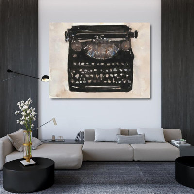 «17 Stories Dixon, Samuel», art sur toile tendue: Typing I 119414GG