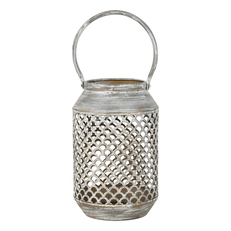 Lanterne Rawmarsh - petite - argent vieilli