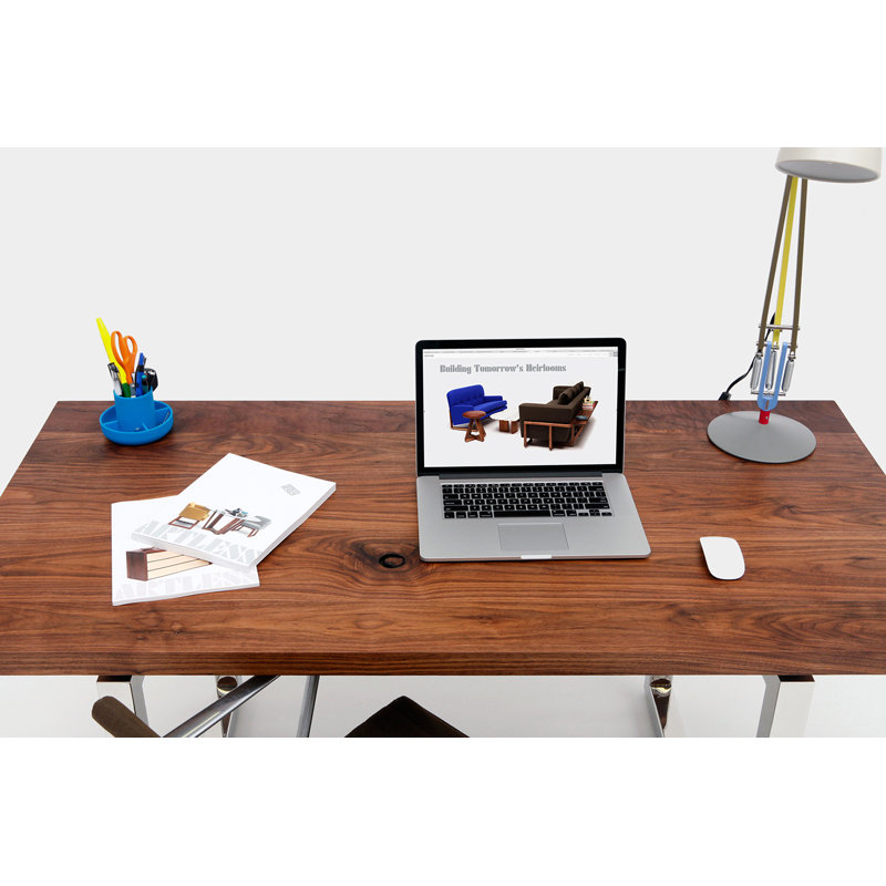 Gax Solid Wood Writing Desk, 30" H x 60" W x 30" D