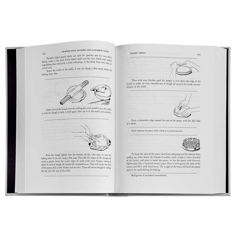 Graphic Image Julia Child Mastering The Art Of French Cooking Coffee Table Book, Leather,Ice