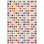 Tapis multicolore / jaune / bleu / rose Baynard