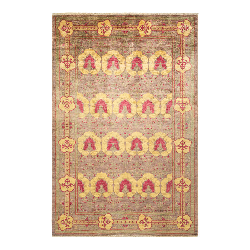 One-of-a-Kind 6' 1" X 8' 9" Hand Knotted Area Rug