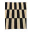 Tapis noir et blanc Ohlson