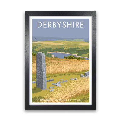 Derbyshire Errwood by Stephen Millership - Print on Canvas