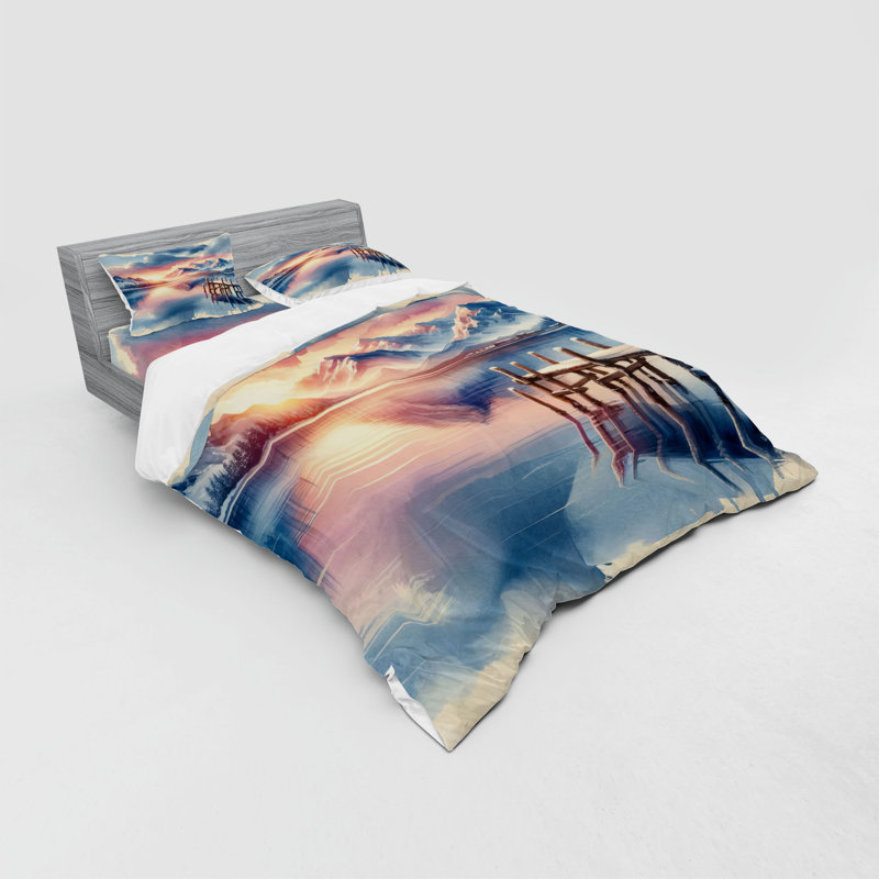 Polyester Duvet Cover, Queen Duvet Cover + 3 Additional Pieces