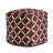 Ashleigh-Marie Upholstered Outdoor Pouf Patio Ottoman-1331840144