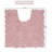 Schoenberger 100% Cotton Contour Bath Mat 20"x20"-855941222