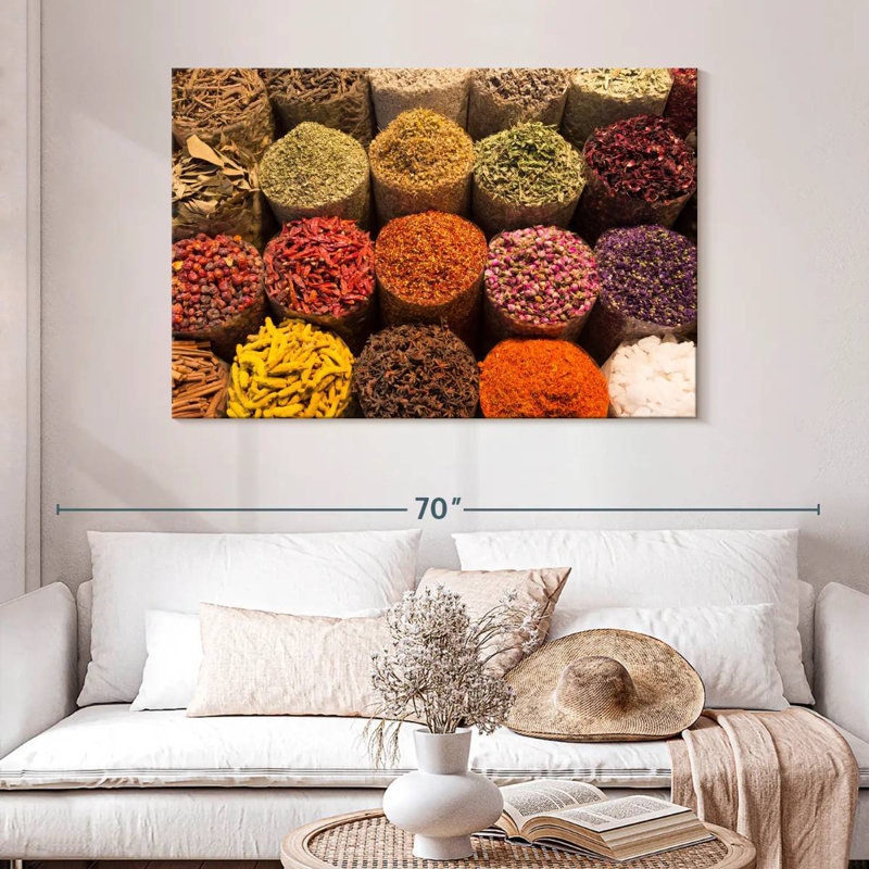 Yarlin Spice Baskets, 32" H x 48" W