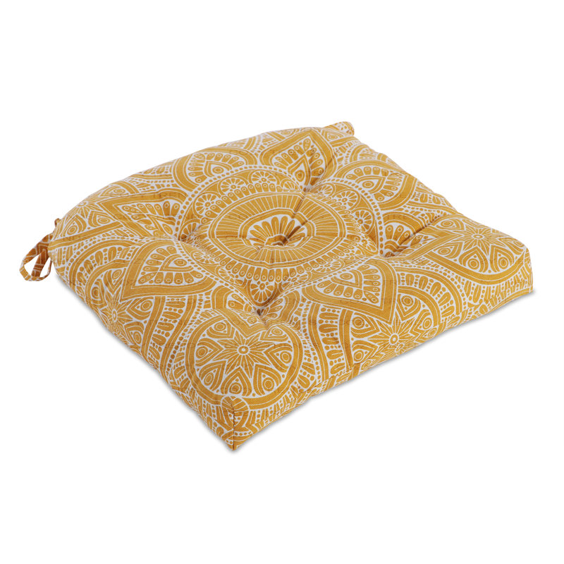 Coussin de siège, Jaune