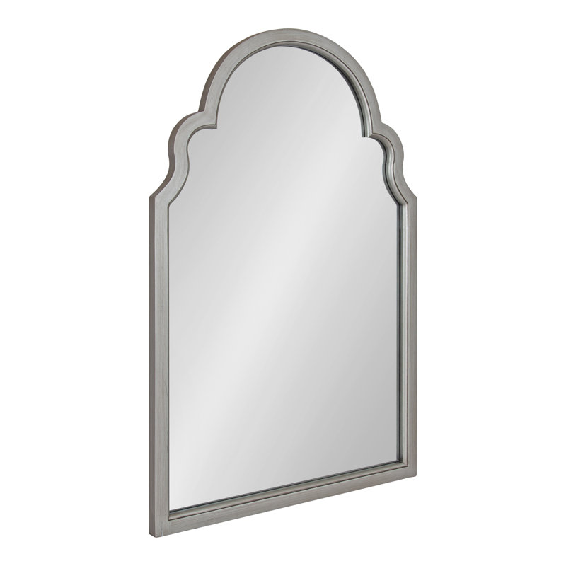 Westin Wood Mirror, 36" x 24", Silver