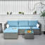 3 - Person Patio Conversation Set with Cushions-1555522947