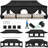 Cobizi 354'' W x 118'' D Pop up Canopy with 8 Removable Sidewalls, Outdoor Canopy Waterproof Commercial Tents-124593756