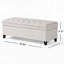 Banc de rangement capitonné-116613654