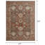 Tapis oriental en polypropylène rouge-762297090