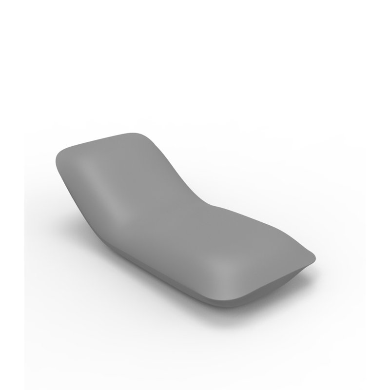 Pillow Sun Chaise Lounge, Steel