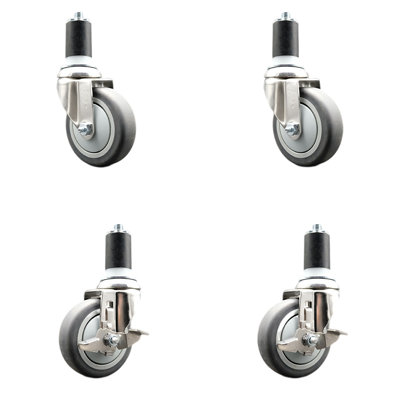 Thermoplastic Rubber Casters