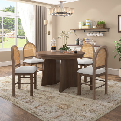 Ensembles de table de salle à manger extensible en bois (doit inclure la table et la chaise)